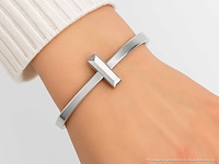 Tiffany & co - tiffany t witgouden armband - afbeelding 2 van  4