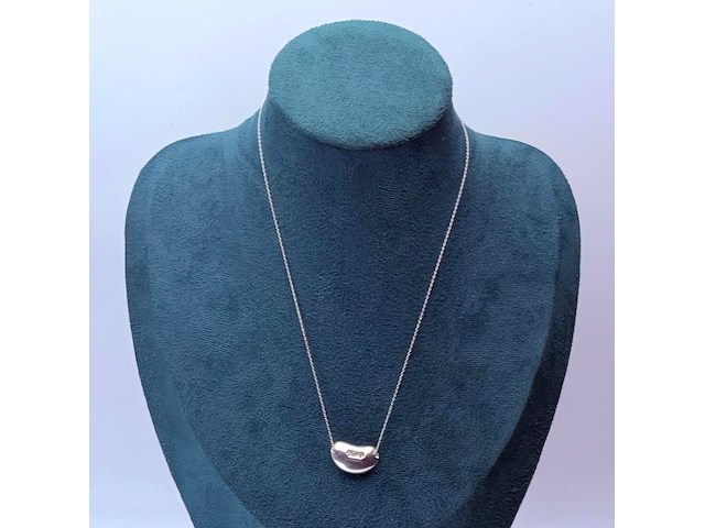Tiffany & co 925 zilveren collier ''peretti'' - afbeelding 1 van  7