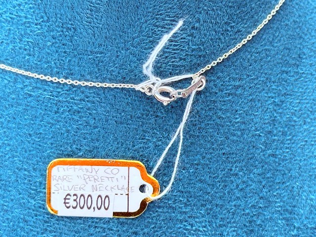 Tiffany & co 925 zilveren collier ''peretti'' - afbeelding 4 van  7