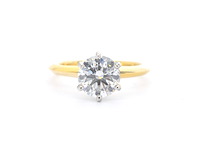 Tiffany & co geelgouden solitair ring met natuurlijke diamant - afbeelding 11 van  15