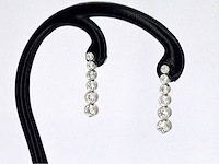 Tiffany & co platina jazz druppel oorbellen - afbeelding 5 van  10