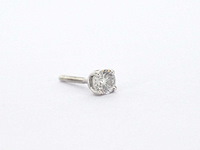 Tiffany & co solitair oorknop met diamant - afbeelding 2 van  11