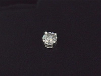 Tiffany & co solitair oorknop met diamant - afbeelding 10 van  11