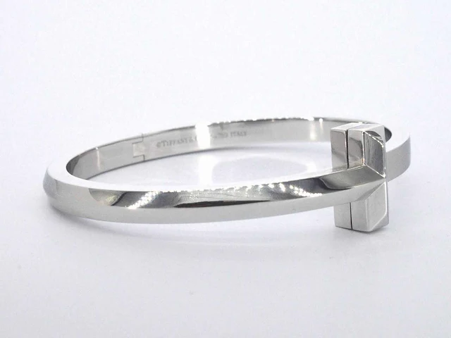 Tiffany & co tiffany t witgouden armband - afbeelding 7 van  12