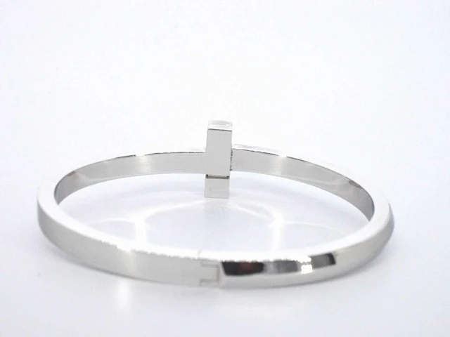 Tiffany & co tiffany t witgouden armband - afbeelding 8 van  12