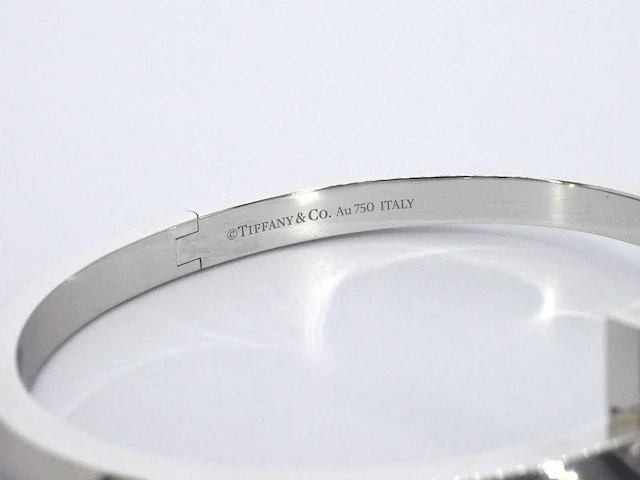 Tiffany & co tiffany t witgouden armband - afbeelding 9 van  12