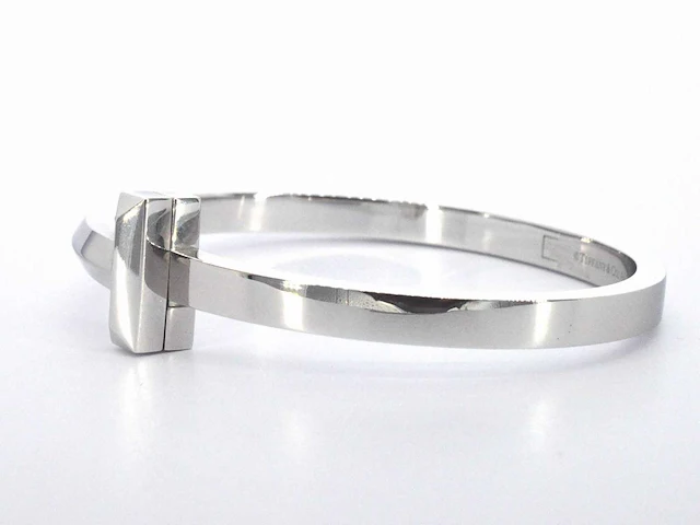 Tiffany & co tiffany t witgouden armband - afbeelding 10 van  12