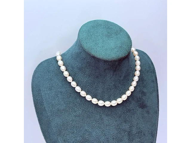 Tiffany & co. x elsa peretti parelcollier - inclusief doos. - afbeelding 1 van  7
