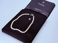 Tiffany & co. x elsa peretti parelcollier - inclusief doos. - afbeelding 3 van  7