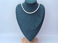 Tiffany & co. x elsa peretti parelcollier - inclusief doos. - afbeelding 4 van  7