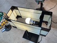 Tiffany geometric tafellamp - afbeelding 1 van  2