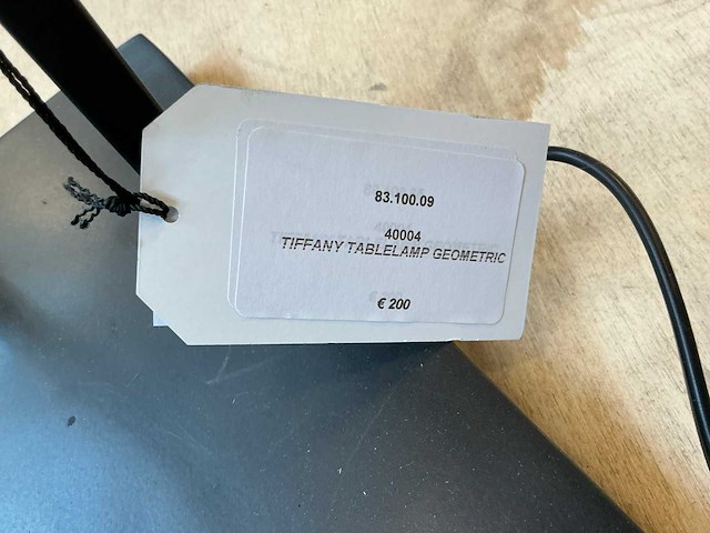Tiffany geometric tafellamp - afbeelding 2 van  2