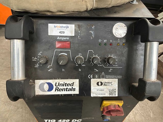 Tig 420 dc lasapparaat - afbeelding 5 van  8