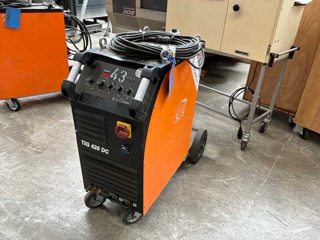 Tig 420 dc midden tig-lasmachine - afbeelding 1 van  7