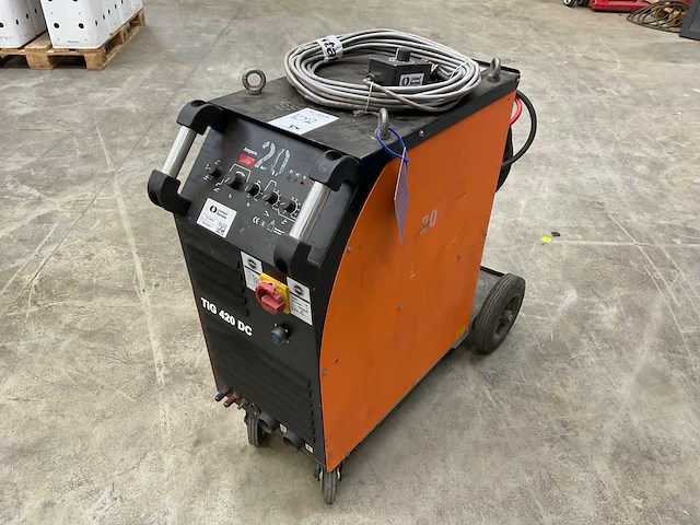 Tig 420 dc tig-lasapparaat (10x) - afbeelding 1 van  3