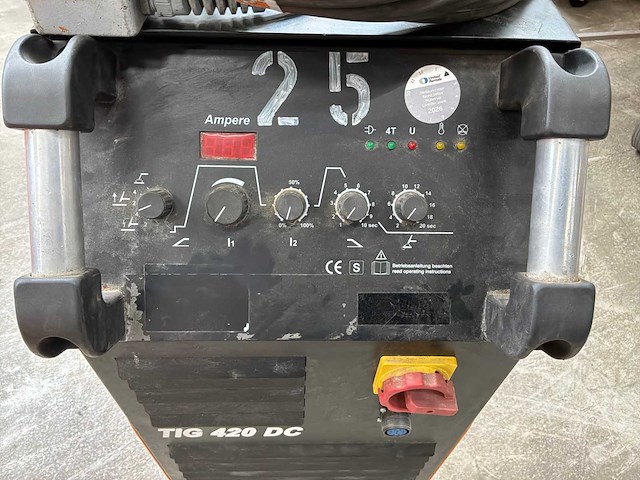 Tig 420 dc tig-lasmachine - afbeelding 5 van  6