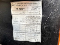 Tig 420 dc tig-lasmachine - afbeelding 6 van  6