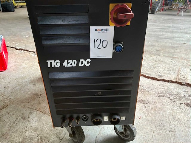 Tig 420 dc tig-lasmachine - afbeelding 6 van  8