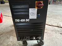 Tig 420 dc tig-lasmachine - afbeelding 6 van  8