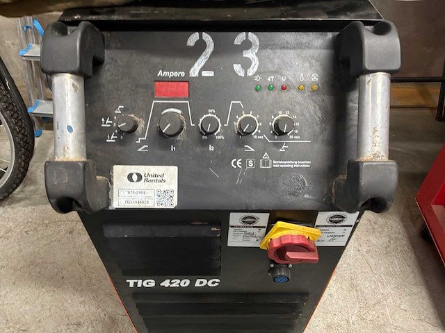 Tig 420 dc tig-lasmachine - afbeelding 5 van  9