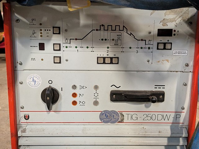 Tig ac/dc lasapparaat, hoek loos, tig-250dw-p - afbeelding 16 van  17