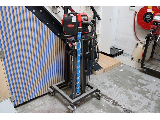 Tig lasapparaat fronium transtig 170 incl. 4m tigtoorts, massakabel en reduceerventiel op kar. let op: excl... - afbeelding 1 van  4