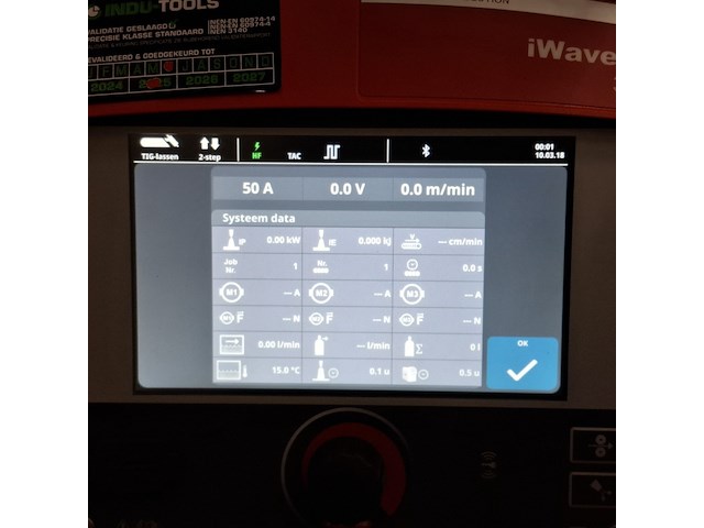 Tig lasapparaat, fronius, iwave dc 300i, 2024 - afbeelding 8 van  16