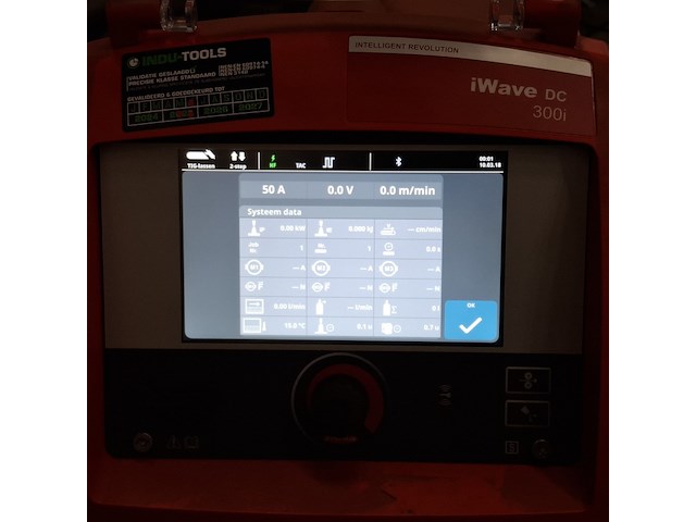 Tig lasapparaat, fronius, iwave dc 300i, 2024 - afbeelding 8 van  16