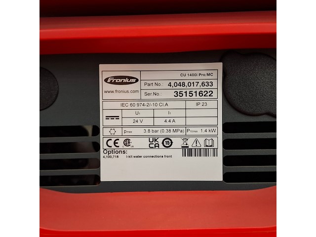 Tig lasapparaat fronius, iwave dc 300i, bouwjaar 2024 - afbeelding 5 van  15