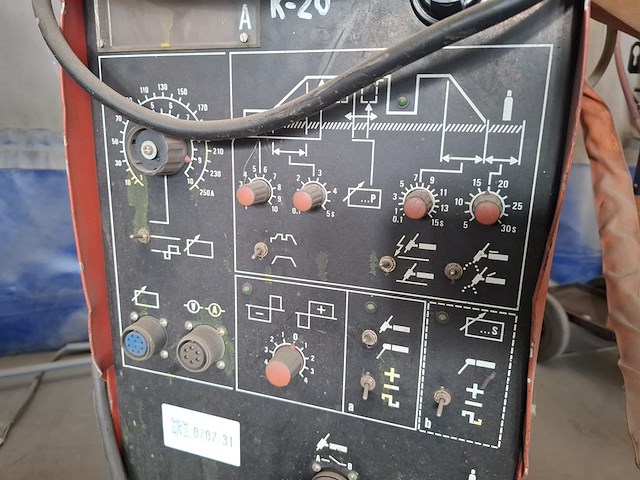 Tig lasapparaat kemppi, ac/dc 250 - afbeelding 5 van  10