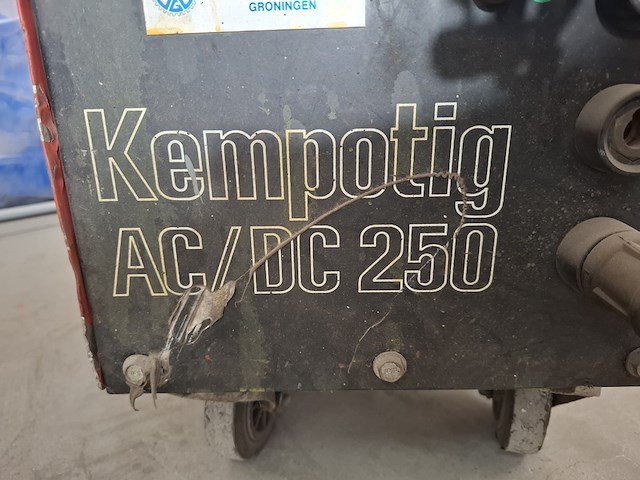 Tig lasapparaat kemppi, ac/dc 250 - afbeelding 6 van  10