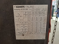 Tig lasapparaat kemppi, ac/dc 250 - afbeelding 8 van  10