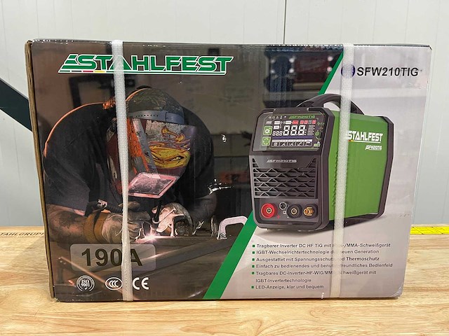 Tig-lasmachine - stahlfest sfw210tig - afbeelding 3 van  4