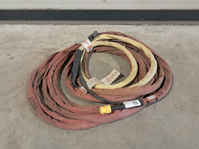 Tig toorts gasgekoeld wp26 16m 4p, abicor binzel, tig toorts gasgekoeld wp26 16m 4p, 2011 - afbeelding 1 van  4