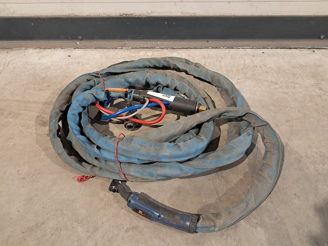 Tig toorts vloeistofgekoeld wp20mf 8m 7p, european welding service, tig toorts vloeistofgekoeld wp20 8m 4p, 2017 - afbeelding 1 van  5