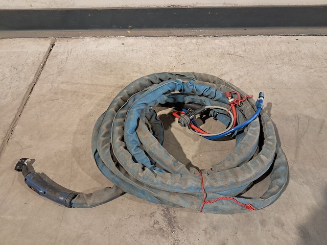 Tig toorts vloeistofgekoeld wp20mf 8m 7p, european welding service, tig toorts vloeistofgekoeld wp20 8m 4p, 2017 - afbeelding 2 van  5