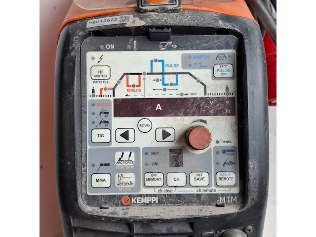 Tig unit mls 4000 400a 400v kemppi, mastertig mls 4000, bouwjaar 2012, gas- of vloeistofgekoeld - afbeelding 5 van  11