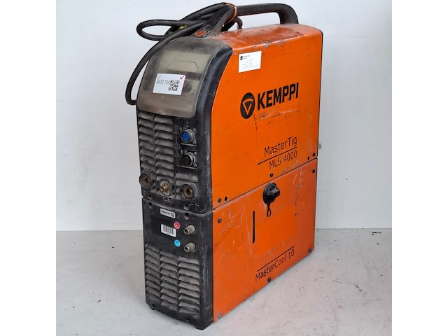 Tig unit mls 4000 400a 400v & waterkoeling tig unit voor mls3000 en mls4000, kemppi, mastertig mls 4000, mastercool 10, 2011, gas- of vloeistofgekoeld - afbeelding 1 van  10