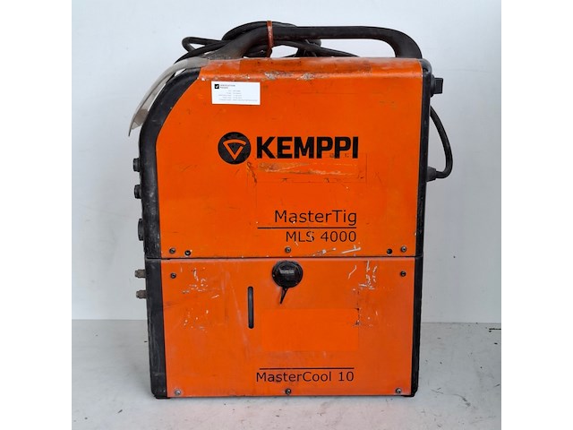 Tig unit mls 4000 400a 400v & waterkoeling tig unit voor mls3000 en mls4000, kemppi, mastertig mls 4000, mastercool 10, 2011, gas- of vloeistofgekoeld - afbeelding 7 van  10