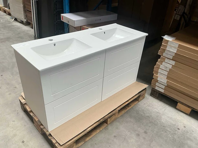 Tiger badmeubel 120cm white - afbeelding 3 van  5