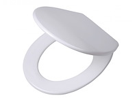 Tiger boston wcbril softclose duroplast afklikbaar wit/chroom