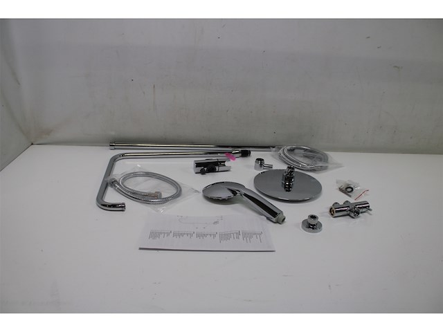 Tiger luvia doucheset regendouche handdouche chroom - afbeelding 3 van  4