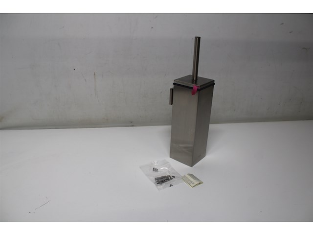 Tiger toiletborstel en houder items zilver - afbeelding 4 van  5