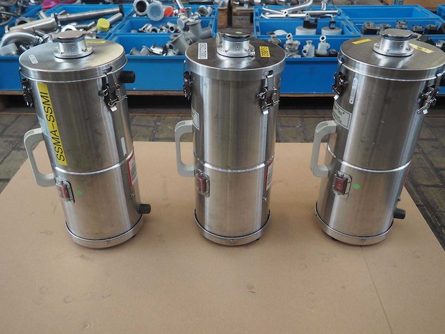 Tiger-vac - mv-1 cr - cleanroom stofzuigers (3x) - afbeelding 1 van  4