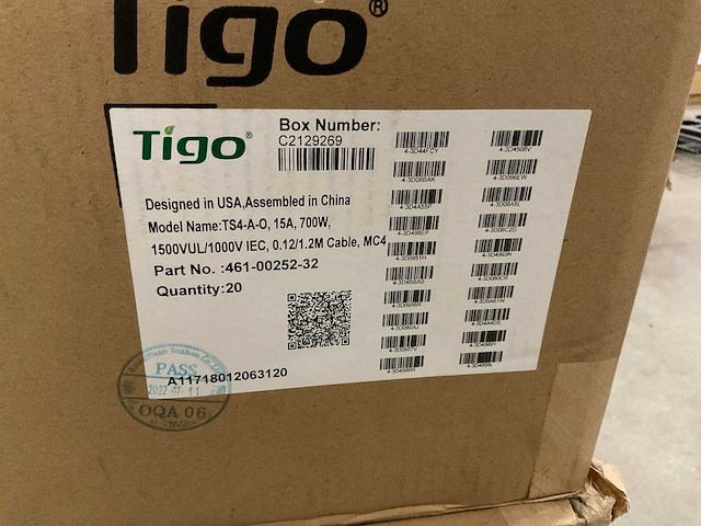 Tigo 1500vul/1000v zonnepaneel optimizers (3x) - afbeelding 4 van  4