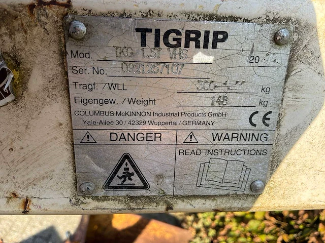 Tigrip pallethaak - afbeelding 5 van  5