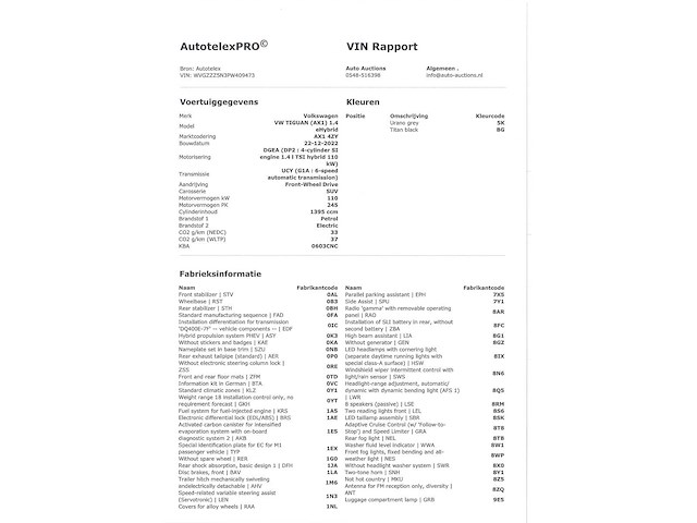 Tiguan elegance 1.4 ehybrid 245pk automaat 2023 - afbeelding 16 van  19