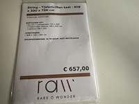 Tijdschriftenkast string, wit/zwart - afbeelding 3 van  5