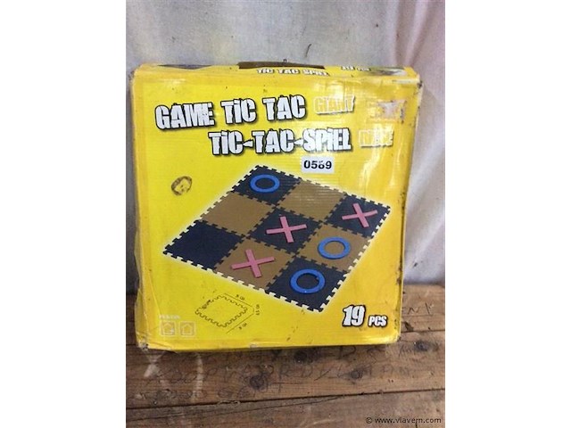 Tiktakspel - afbeelding 1 van  2
