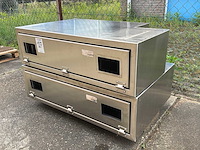 Tilbox onderbouw gereedschapskist met lades links en rechts. - afbeelding 1 van  3